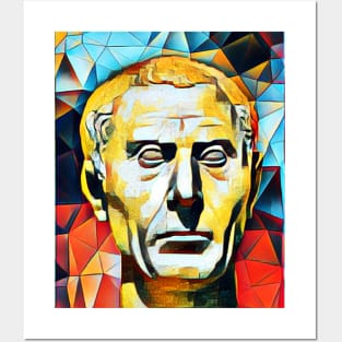 Suetonius Abstract Portrait | Suetonius Artwork 2 Posters and Art